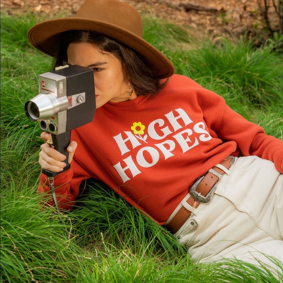 High 🌻 Hopes Fleece Sweatshirt - Picture 3 of 5